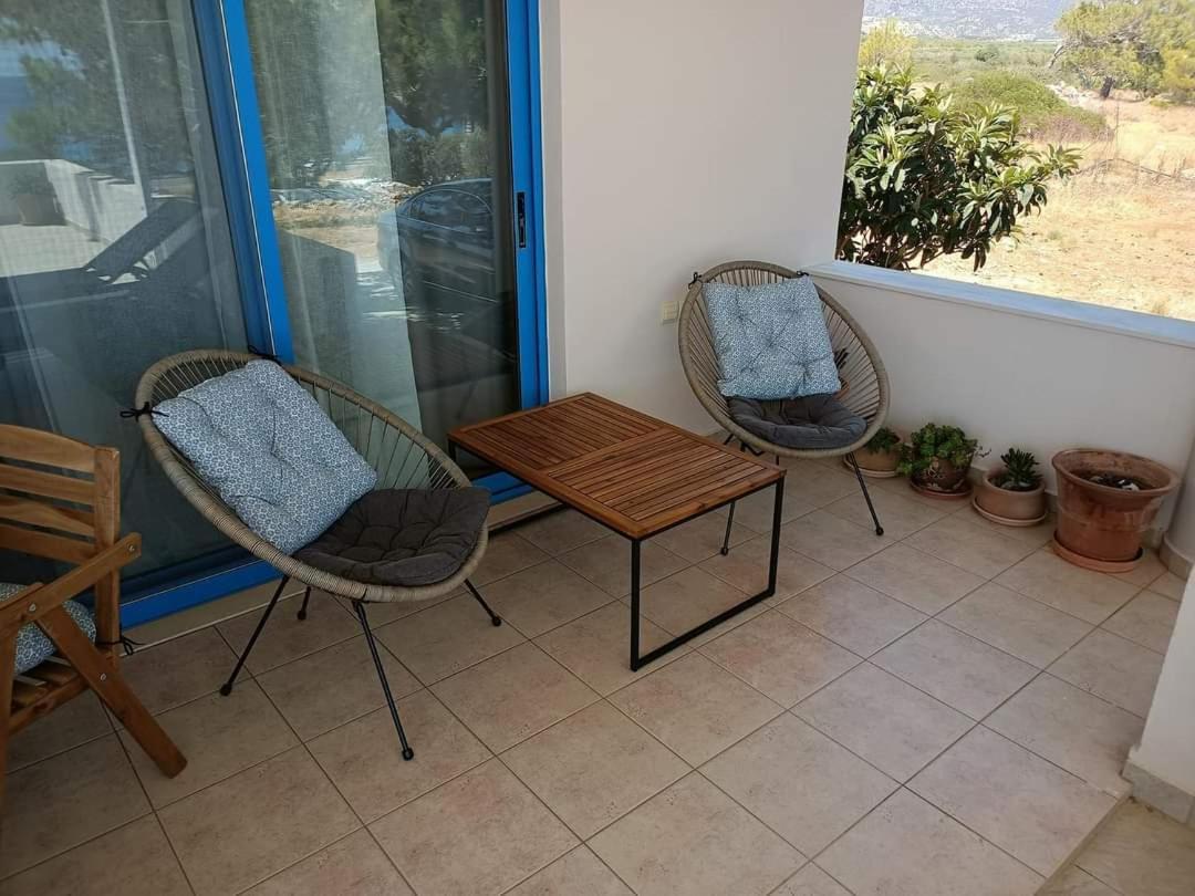 Sea View Pine House Villa Makríjalosz Kültér fotó